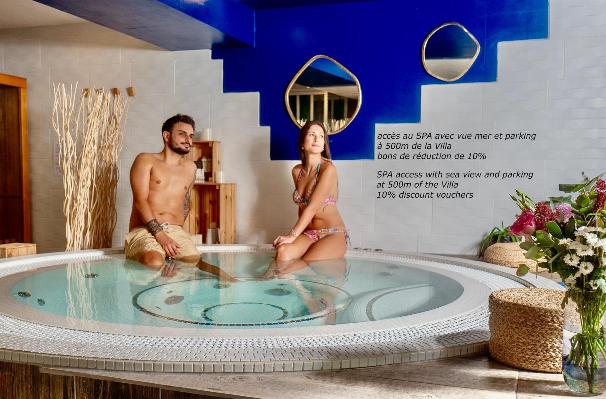 Blue Summer Vibes Appartment For 4P, Ac, Parking, Beachfront, Spa Access -5 ลาซิโอตาต์ ภายนอก รูปภาพ